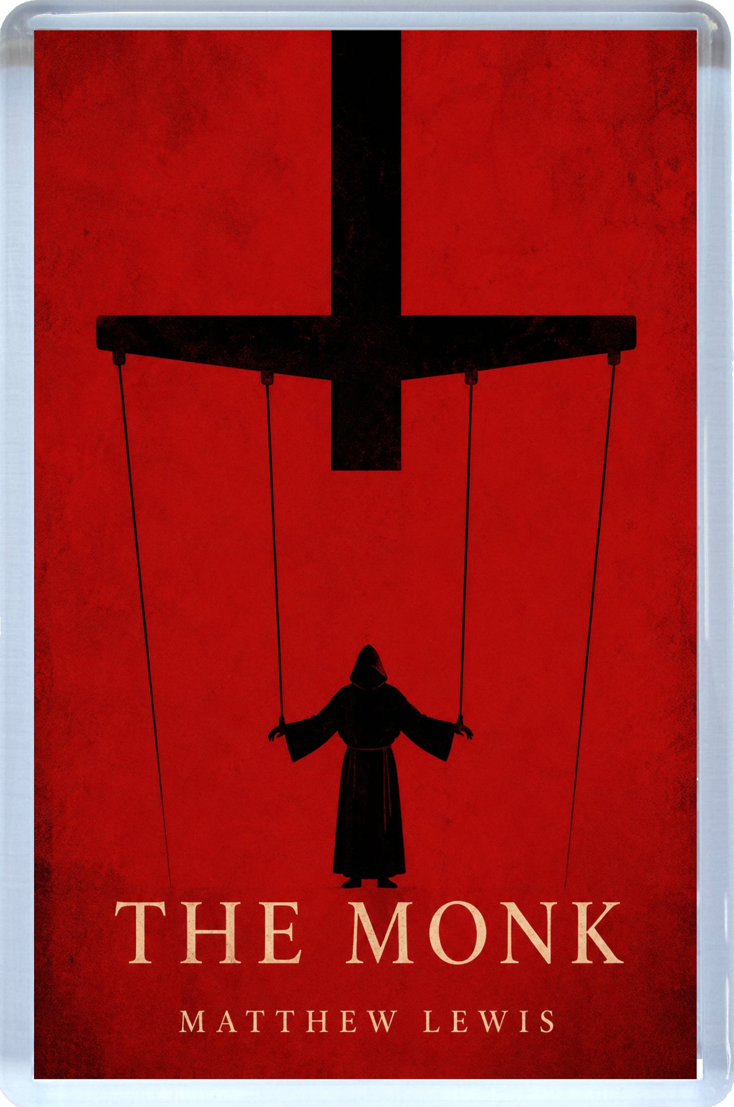 The Monk by Matthew Lewis Classic Gothic Horror Novel Fridge Magnet