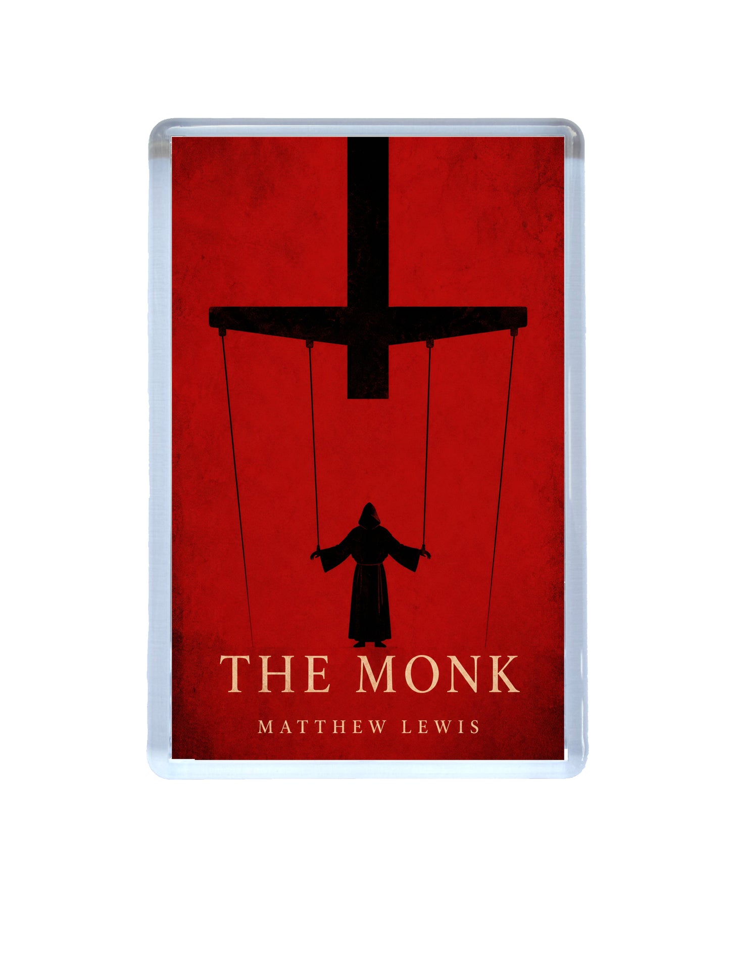 The Monk by Matthew Lewis Classic Gothic Horror Novel Fridge Magnet
