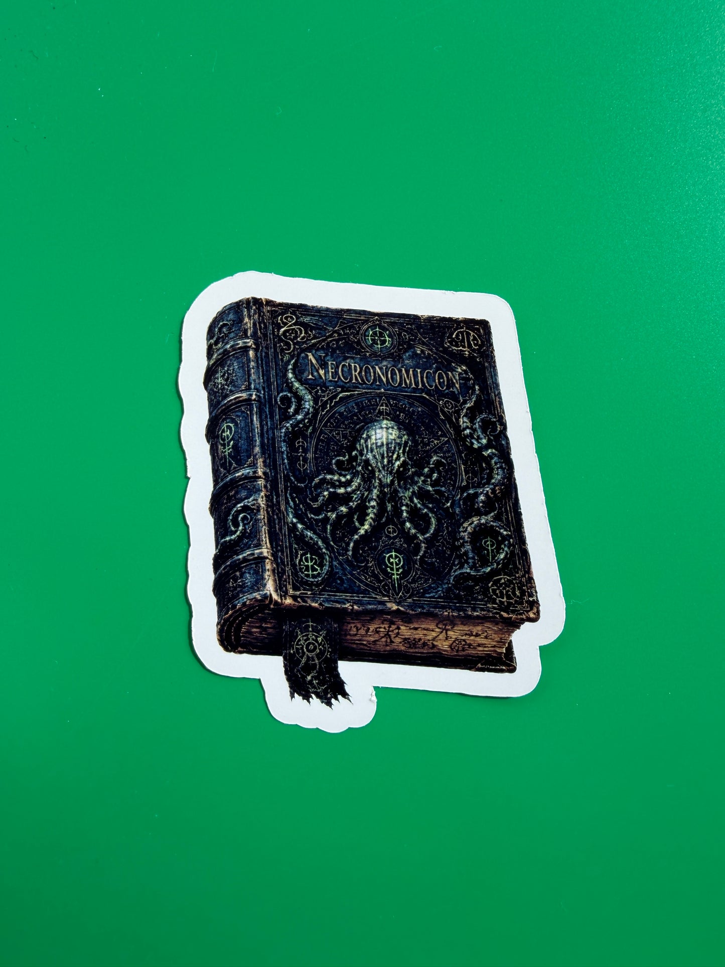 Necronomicon Lovecraftian Cosmic Horror Vinyl Sticker